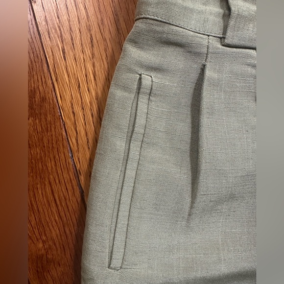 Vintage Egyptian Pleated Linen blend Pants - Picture 4 of 8